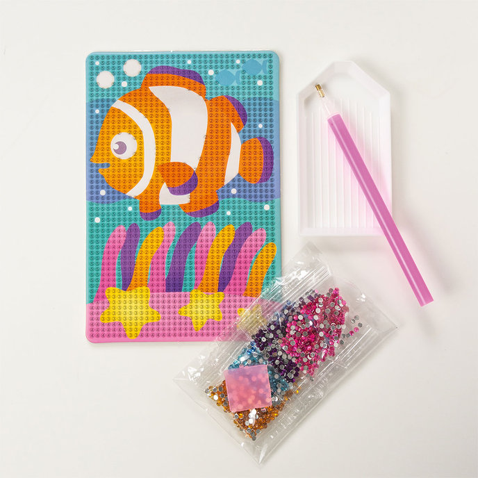 1935-0002 Kreatívna sada - Mozaika z farebných kamienkov