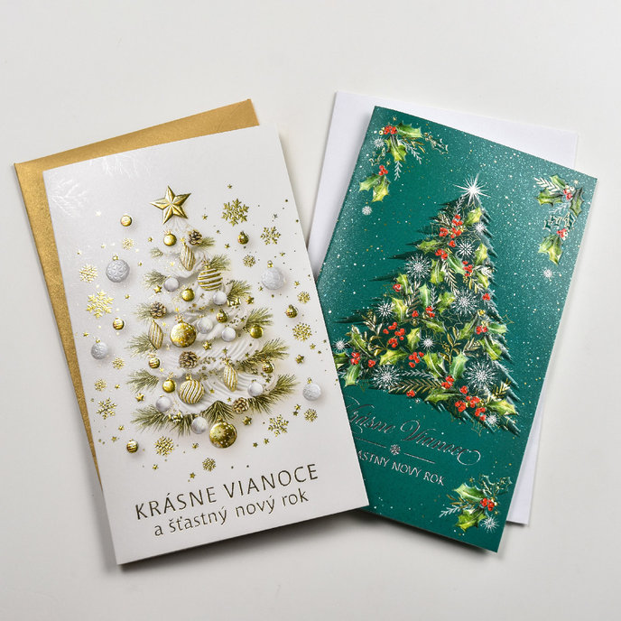 11-6569 Christmas greeting card SK