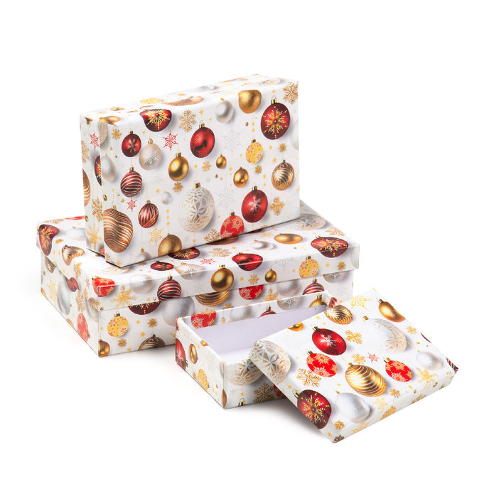 2500-1182 Darčeková krabica, set 10ks