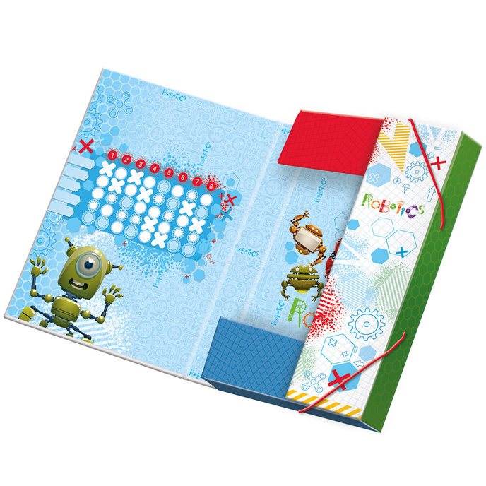 1231-0327 Box na zošity A4 Robotics