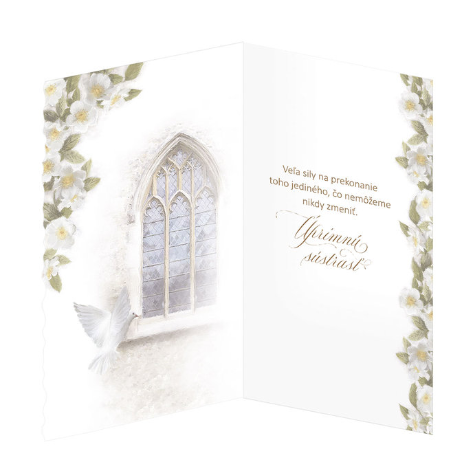 14-624 Blahoprajná karta kondolenčná  SK