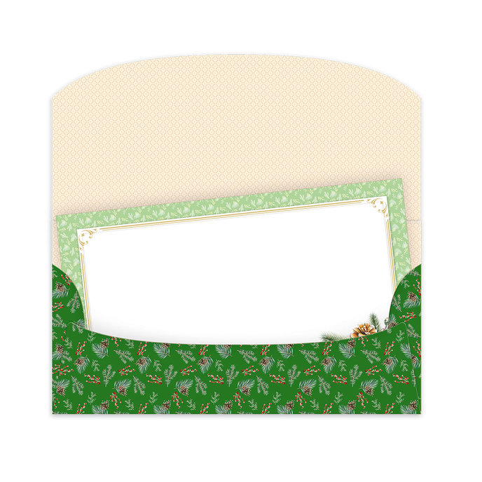 91-6018 Christmas envelope
