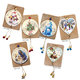 2357-V003 Christmas wooden decoration
