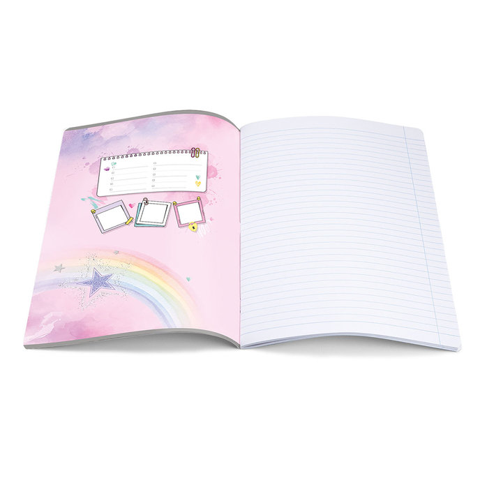 1582-0426 Zošit A4, 40 listov, TYP 444 Rainbow Ella