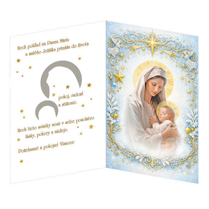 71-8029 Christmas greeting card music SK