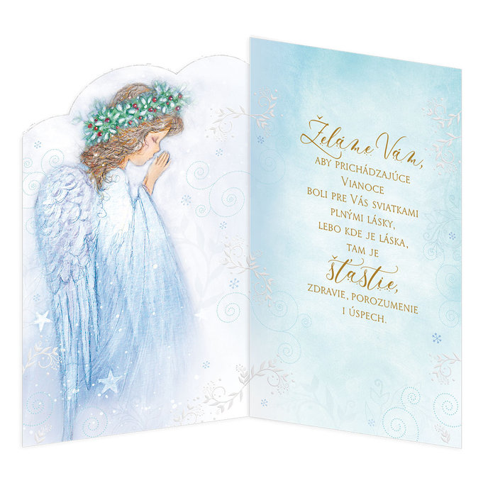 11-6470 Christmas greeting card SK
