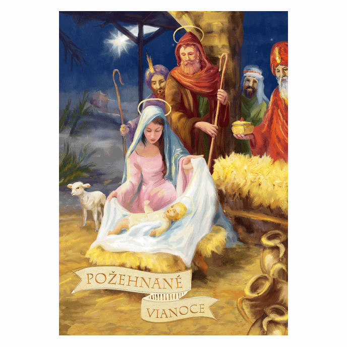 0611-0320s Christmas postcard 3D SK