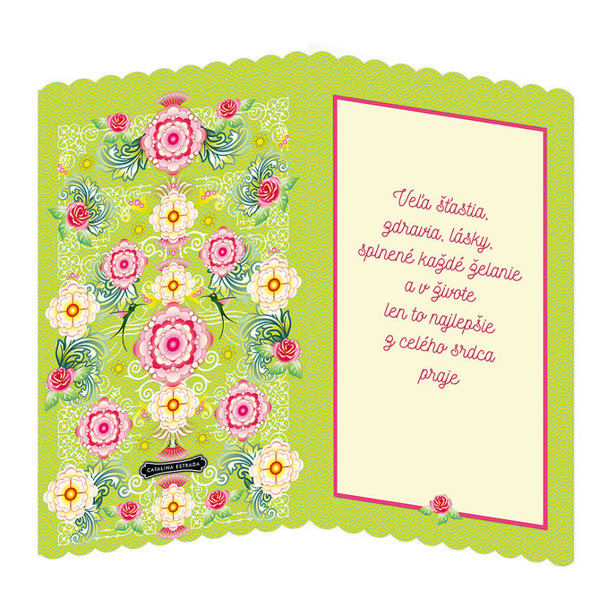 15-6397 Blahoprajná karta gratulačná  SK/50