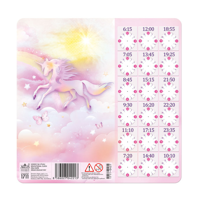 1711-0427 Hodiny na výuku Sweet Dreams