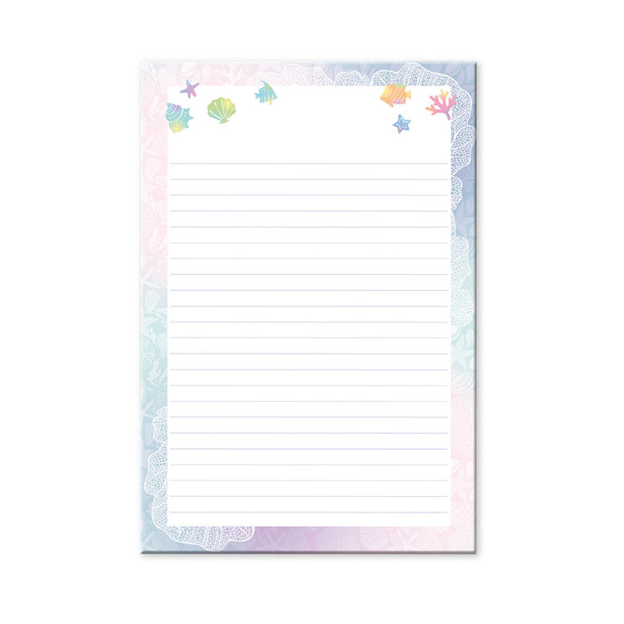 1051-0412 Writing paper Mermaid