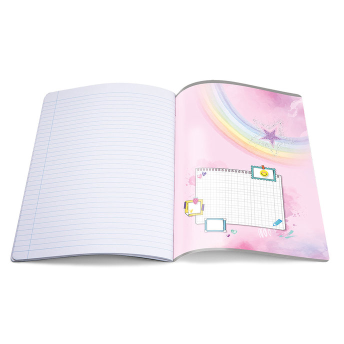 1582-0426 Zošit A4, 40 listov, TYP 444 Rainbow Ella