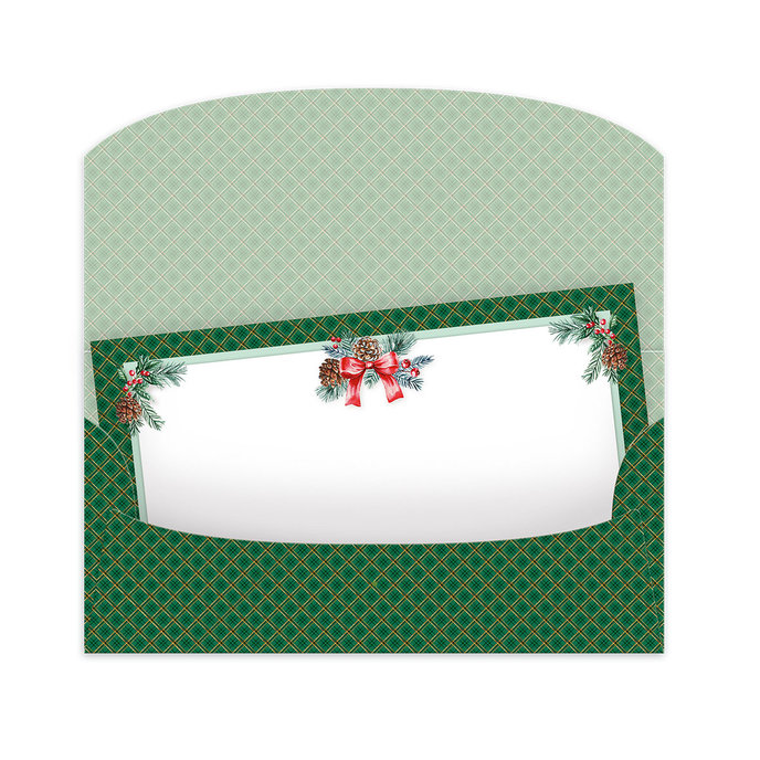 91-6015 Obálka na voucher, vianočná