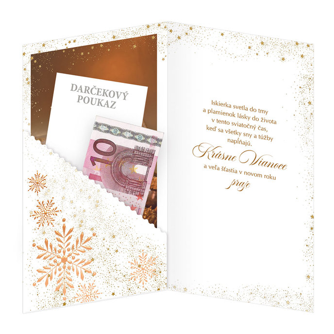 11-6421 Blahoprajná karta vianočná SK