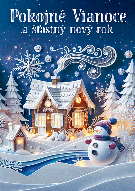 0611-0335s Christmas postcard 3D SK