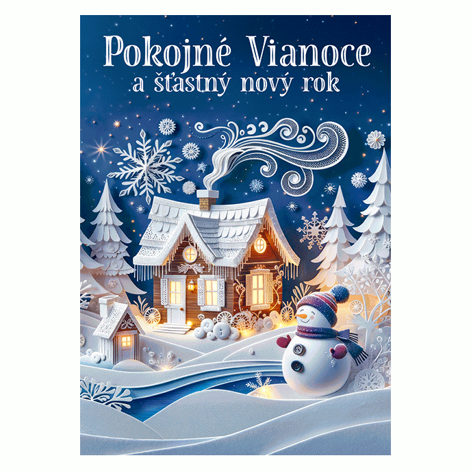 0611-0335s Christmas postcard 3D SK