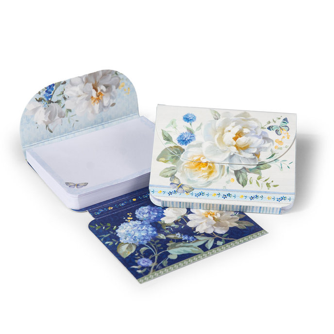 1150-0009 Notepad with magnetic close, mix 24 pcs