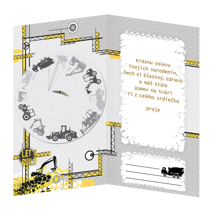 17-6059 Greeting card for children SK