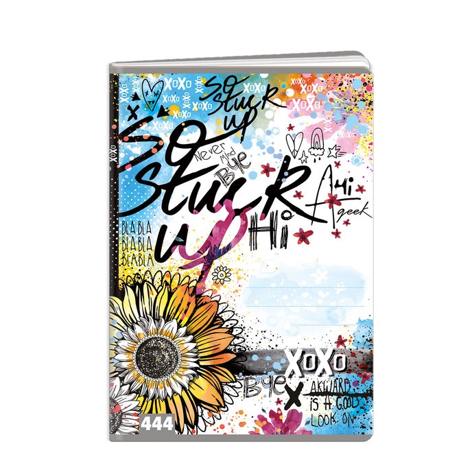 1582-0332 Exercise book A4, TYPE 444 XOXO