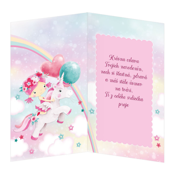 17-6064 Blahoprajná karta detská s otočníkom SK
