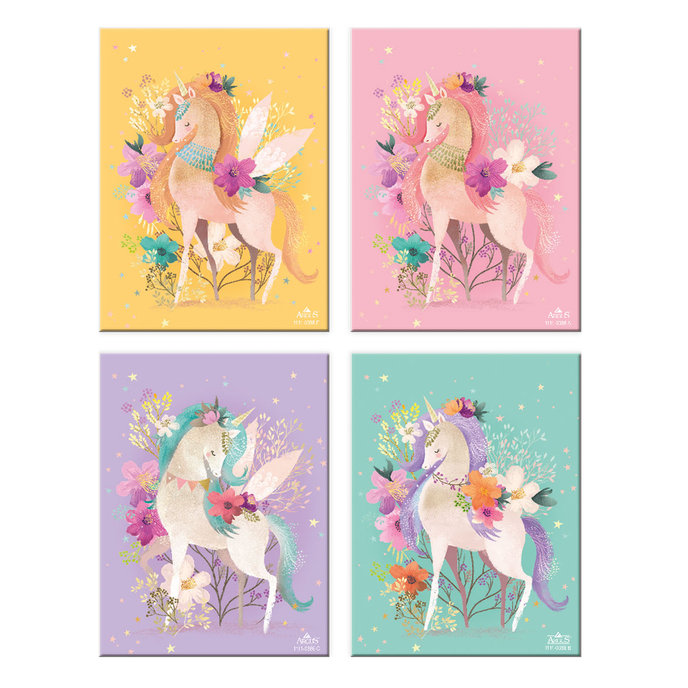 1111-0386 Trhací zápisník 9x12cm Magical WORLD