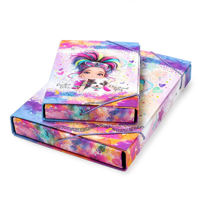 1231-0426 Box na zošity A4 Rainbow Ella