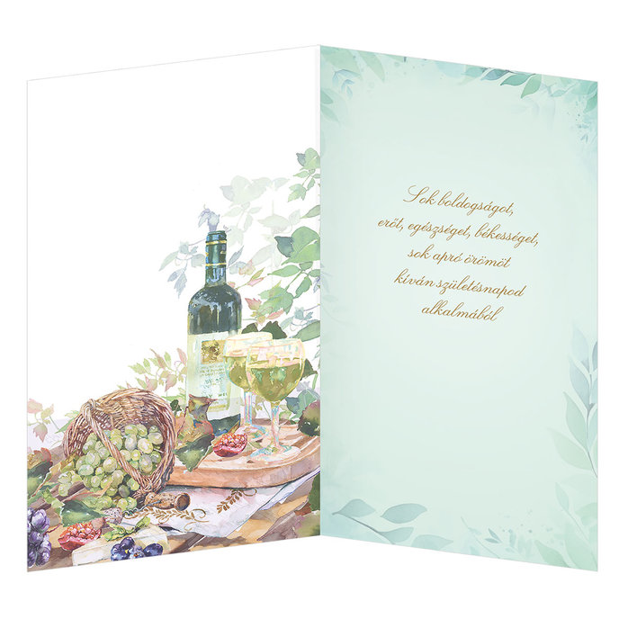 15-6580 Blahoprajná karta gratulačná HU