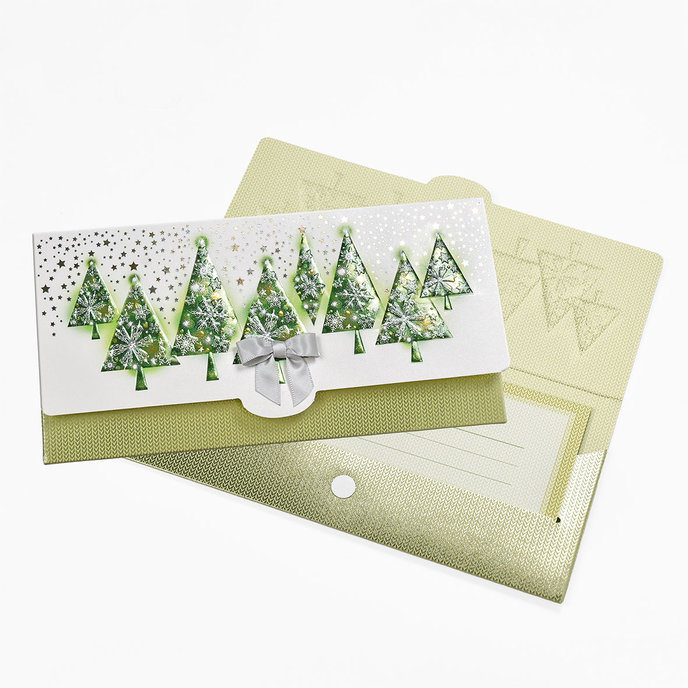 81-6029 Obálka s kartičkou, vianočná