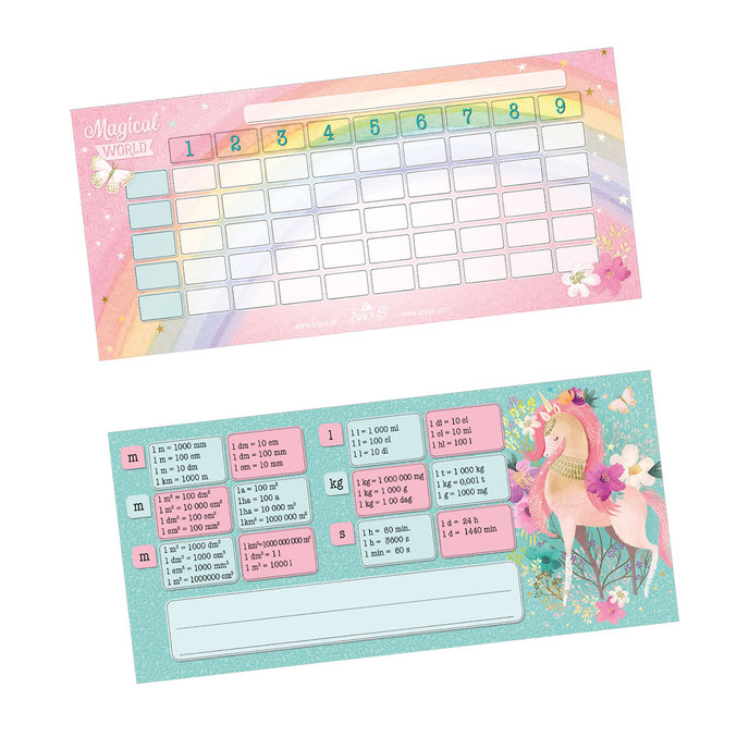 1804-0386 School bag Magical WORLD