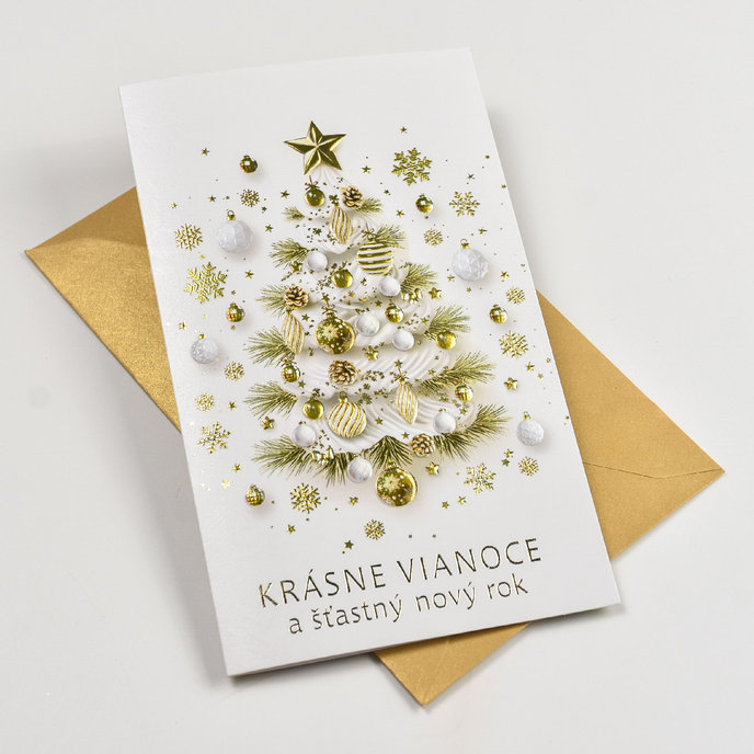 11-6569 Christmas greeting card SK