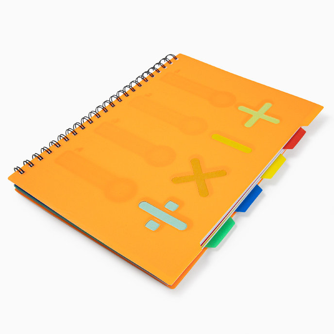 1552-0014 Špirálový zošit A4 s rozraďovačom