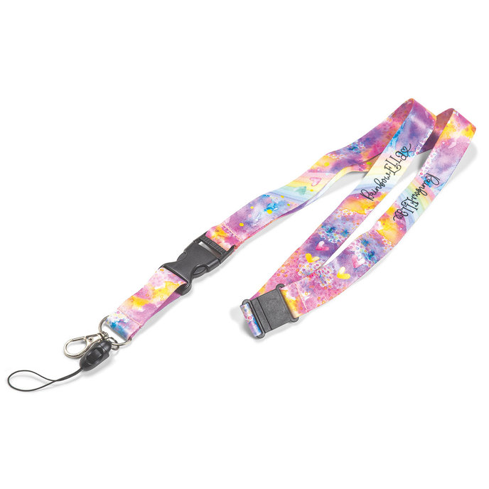 1812-0426 Šnúrka na krk Rainbow Ella