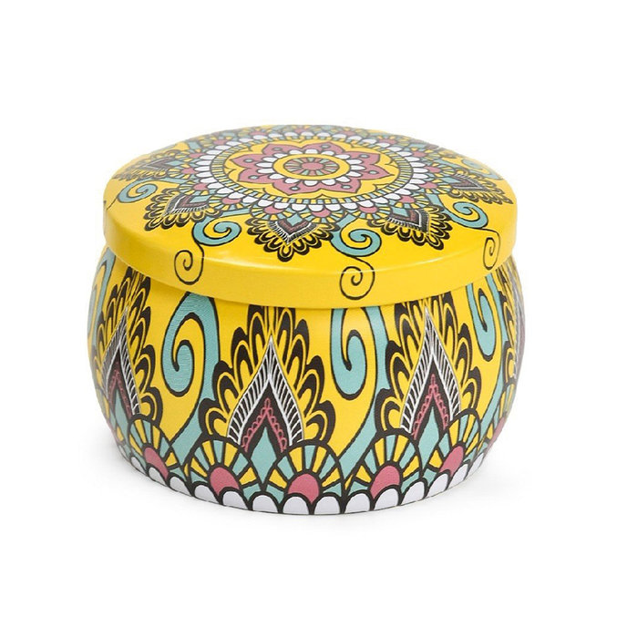 2358-0023 Mandala scented candle - LEMON EUCALYPTUS