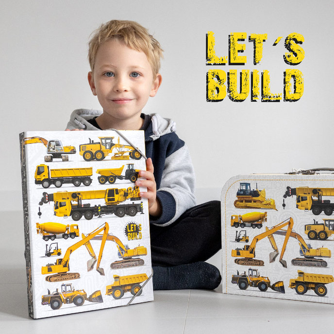1736-0390 Children´s suitcase 35 LET’S BUILD