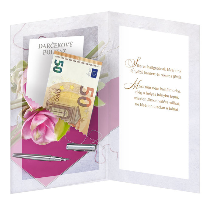 18-6003 Graduation greeting card HU