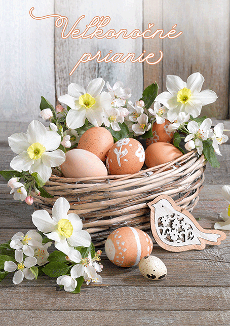 0612-0331s Pohľadnica veľkonočná 3D SK