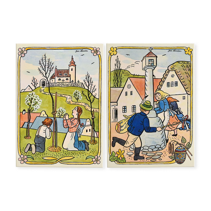 0612-0284 Pohľadnica LADA veľkonočná