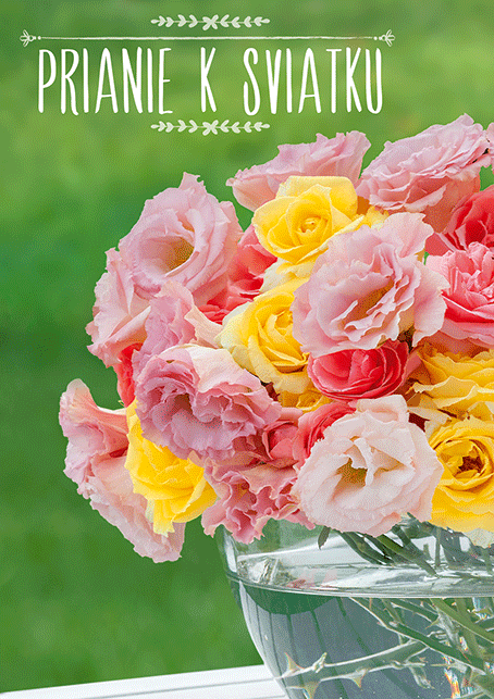 0615-0579s Pohľadnica gratulačná 3D SK