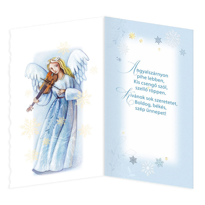 11-6468 Christmas greeting card HU
