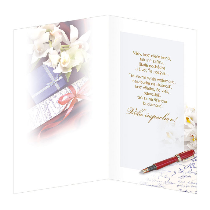 18-699 Graduation greeting card SK