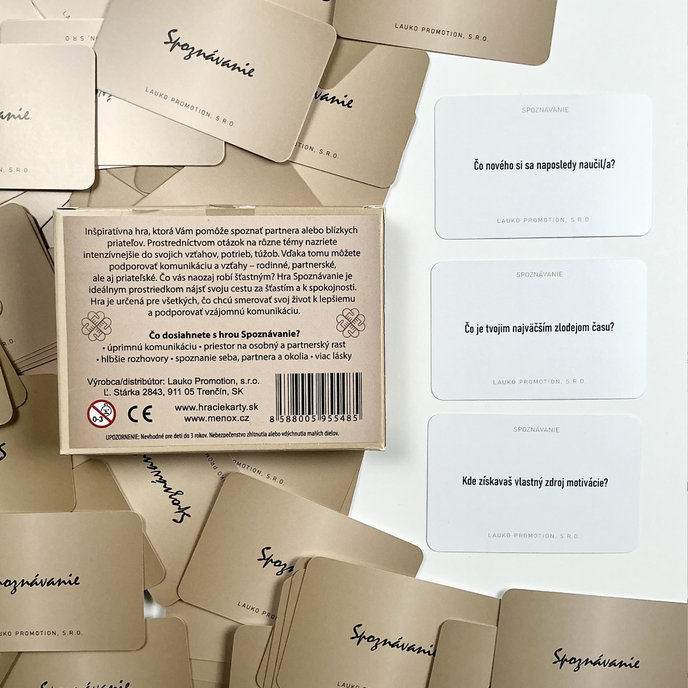 2201-0068 Hracie karty Spoznávanie