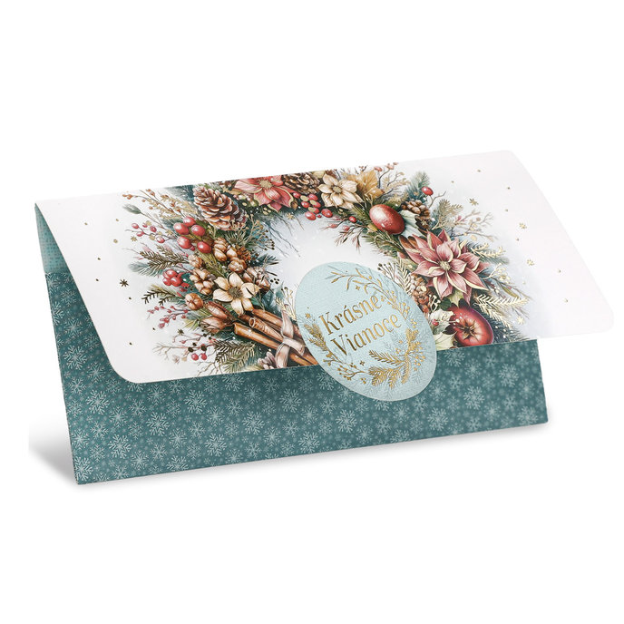 81-7002 SK Christmas envelope with music