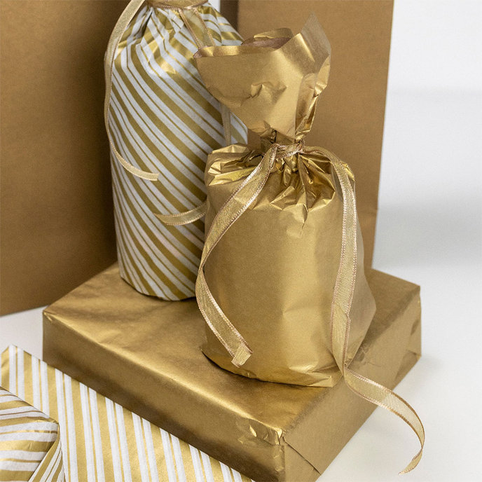 0980-0001 Hodvábny papier METALLIC