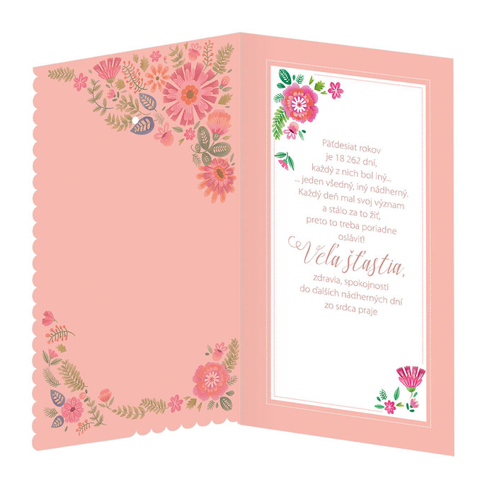 15-6452 Greeting card  SK/50