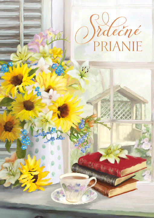 75-9021 Blahoprajná karta gratulačná 3D SK