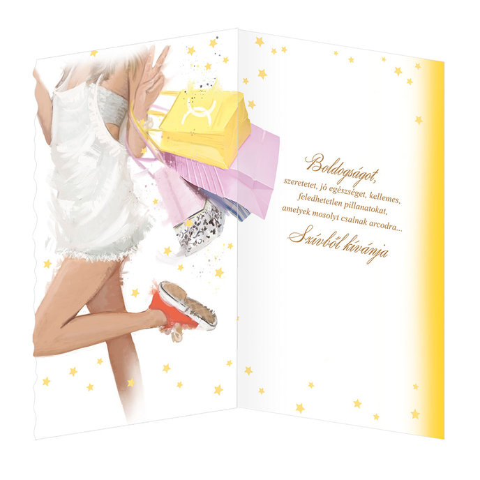 15-6594 Blahoprajná karta gratulačná HU