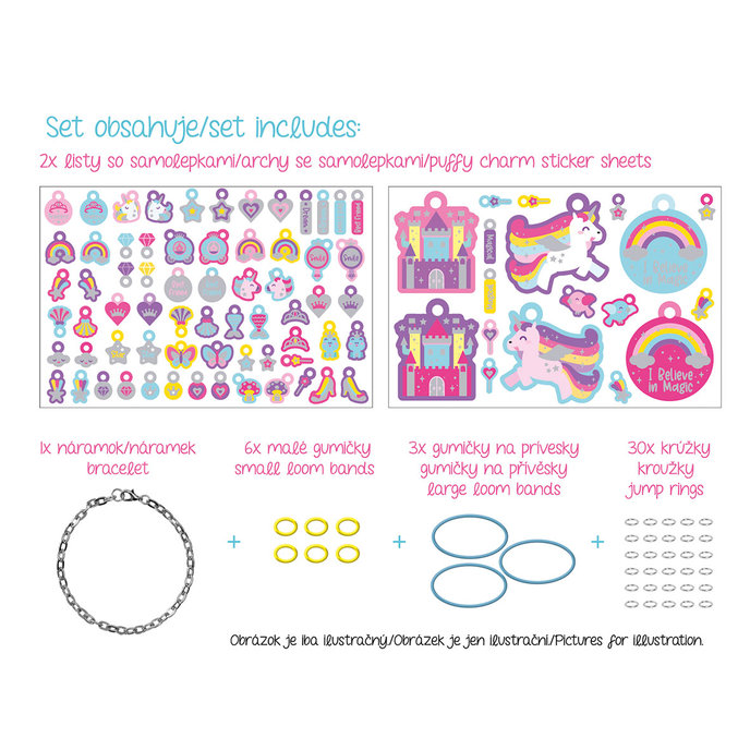 1917-0002 Creative set - charm bracelet