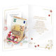 11-6596 Christmas greeting card card with leap SK
