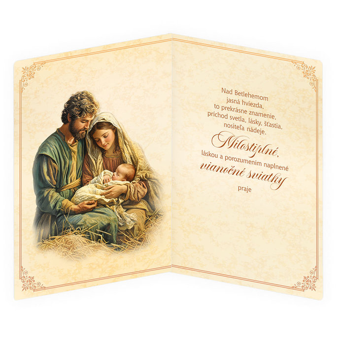 71-9019 Christmas greeting card 3D SK