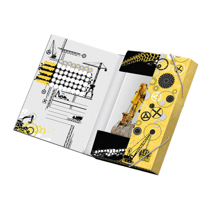 1241-0390 School folder A5 LET’S BUILD