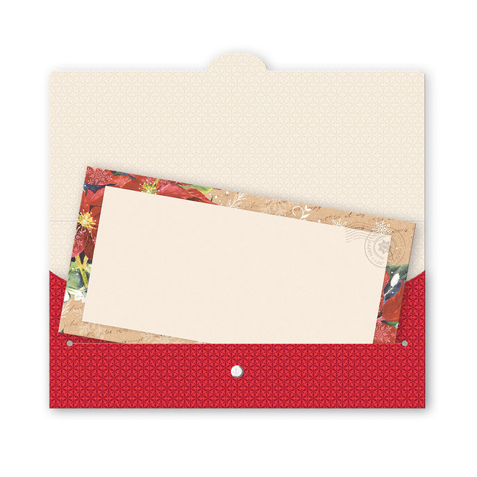 81-6035 Obálka s kartičkou, vianočná